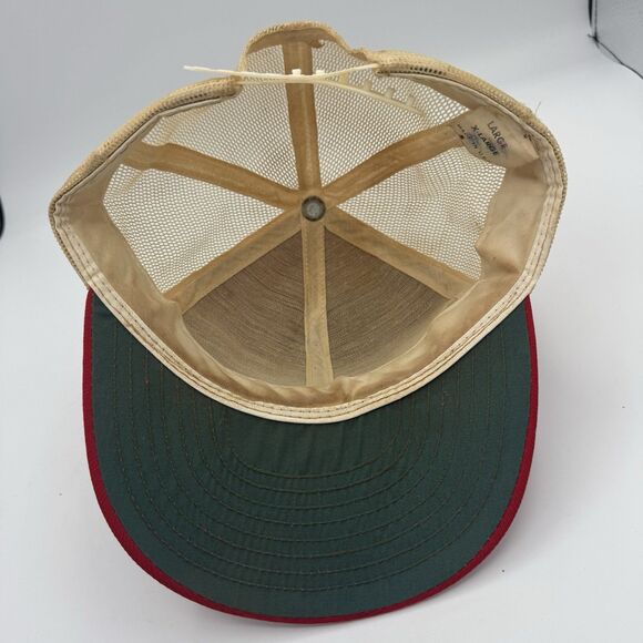 Vintage Arkansas Razorbacks Trucker Hat 80s Mesh Snapback Made in USA - Picture 7 of 14